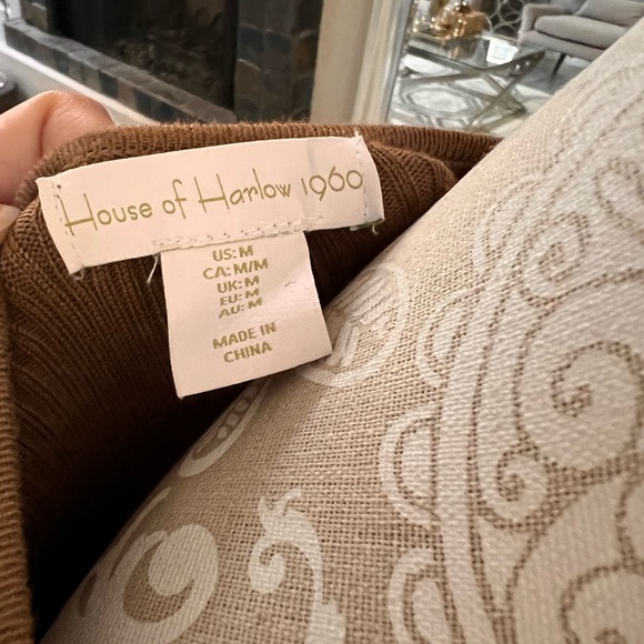 Nwt house of Harlow brown dress Sz m - Picture 11 of 11